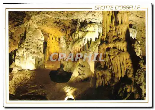 Cartes postales moderne Grotte d'Ossette a 20kms de Besancon Doubs Salle des cristaux