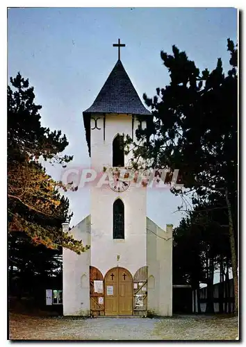 Cartes postales moderne La Cote d'Opale Quend Plage les Pins Somme La Chapelle Notre Dame des Pins