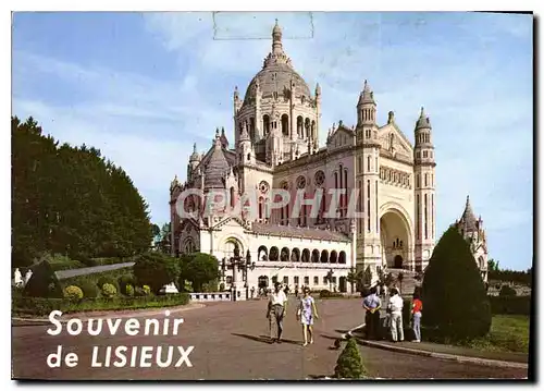 Cartes postales moderne Lisieux Calvados La Basilique