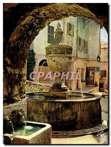 Cartes postales moderne Couleurs et Lumiere de France la Cote d'Azur miracle de la nature Saint Paul de Vence A M la vie