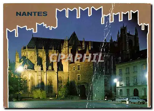 Cartes postales moderne Nantes Loire Atlantique la Cathedrale et la Porte Saint Pierre