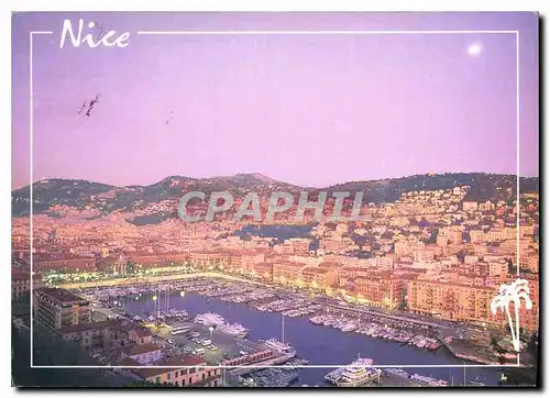 Cartes postales moderne La Cote d'Azur Inoubliable Nice A M le Port