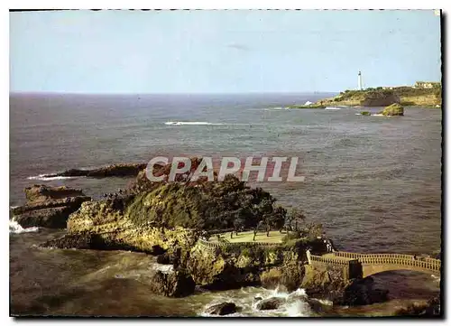 Cartes postales moderne Cote Basque Biarritz le Basta et le Phare