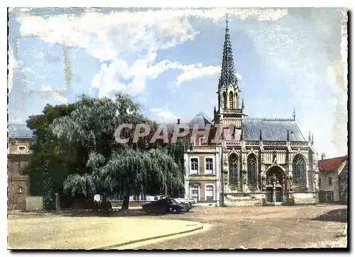 Cartes postales moderne Montreuil sur Mer Pas de Calais L'Hotel Dieu et la Chapelle