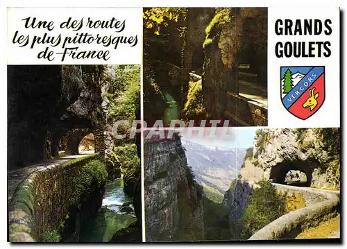 Cartes postales moderne Les Alpes touristiques le Vercors Route des Grands Goulets