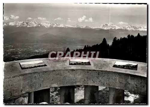 Cartes postales moderne Les Beles Alpes Francaises St Nizier du Moucherotte Isere Chaine de Belledonne et Taillefer vus