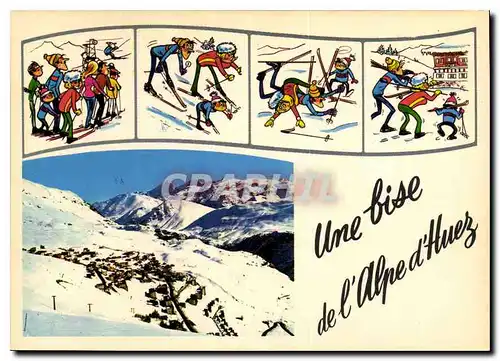 Cartes postales moderne Alpe d'Huez Isere