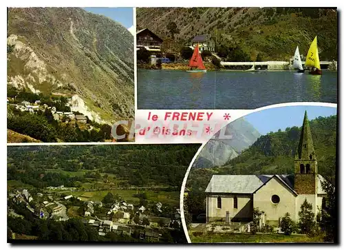 Moderne Karte Freney d'Oisans Isere