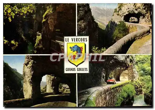 Cartes postales moderne les Alpes en couleurs naturelles le Vercors Route des Grands Goulets