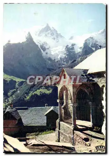 Cartes postales moderne En Oisans L'Eglise des Terrasses et la Meije