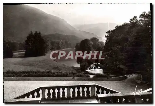 Cartes postales moderne Vizille Isere le parc vu de l'escalier d'honneur du chateau