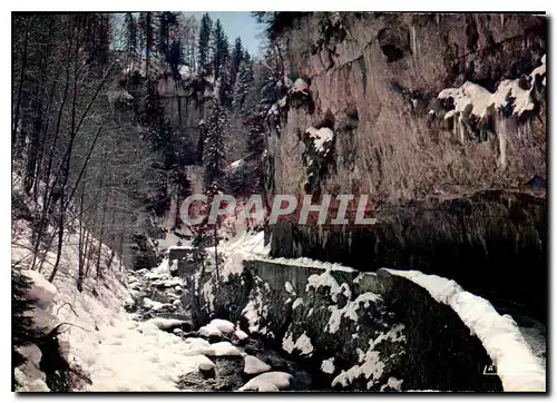 Cartes postales moderne Les Gorges de la Bourne en hiver