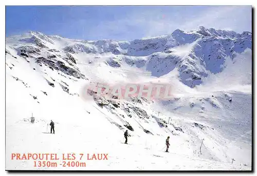 Cartes postales moderne Prapoutel les 7 Laux Isere Massif de Belledonne Dauphine Station ete - hiver les pistes Cime de