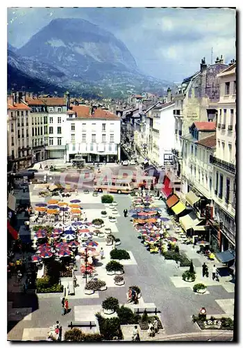 Cartes postales moderne Grenoble Ville olympique la place Grenette