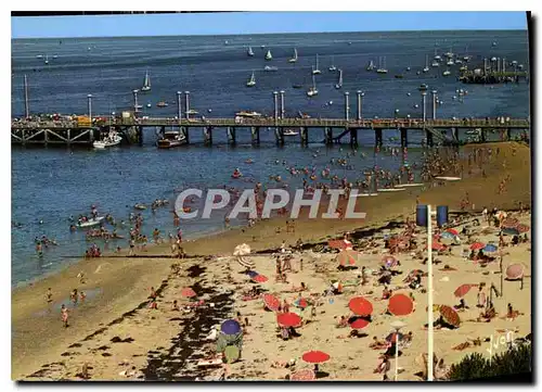 Cartes postales moderne Couleurs et lumiere de France Baie d'Arcachon Arcachon Gironde la Plage