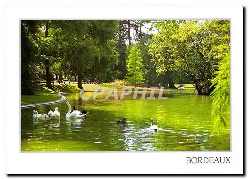 Cartes postales moderne Bordeaux Gironde Invitation a la promenade dans le jardin public