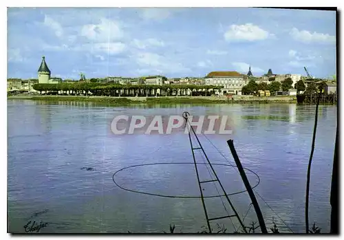 Cartes postales moderne Libourne Gironde les Quais de L'Lale et la Tour du Grand Port