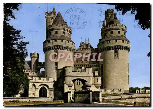 Cartes postales moderne Pierrefonds Oise L'Entree du Chateau