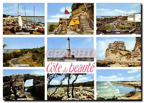 Cartes postales moderne Cote de Beaute St Georges de Didonne Meschers Royan Le Clapet Phare de Cordouan