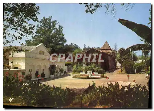 Cartes postales moderne Barbotan les Thermes Gers les bains de boue et l'eglise