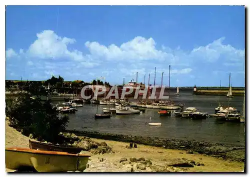 Cartes postales moderne Le Verdon Pointe de Grave Gironde le port avec a quai le Cote d'Argent effectuant la traversee p