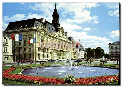 Cartes postales moderne Les Merveilles du Val de Loire Tours Indre et Loire L'hotel de Ville place Jean Jaures