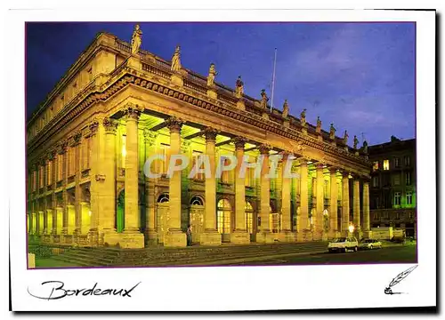 Cartes postales moderne Bordeaux Le Grand Theatre