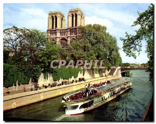 Cartes postales moderne Couleurs et Lumiere de France Paris Notre Dame et la Seine