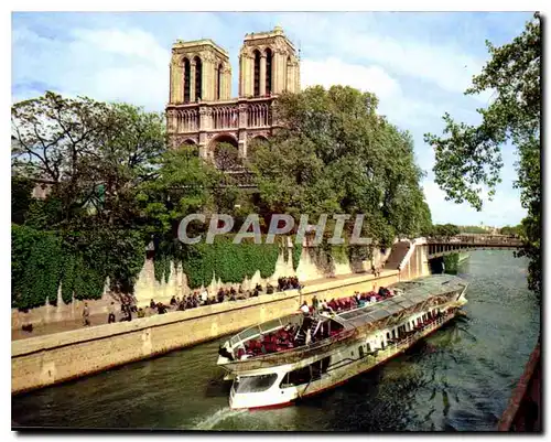 Cartes postales moderne Couleurs et Lumiere de France Paris Notre Dame et la Seine