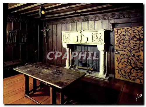 Cartes postales moderne Couleurs et Lumiere de France L'Alsace Colmar Haut Rhin Musee d'Unterlinden Chambre gothique XVe