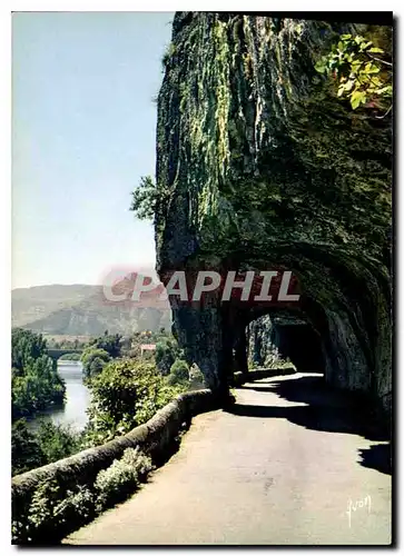 Moderne Karte Couleurs et Lumiere de France Vallee de l'Ardeche Defile de Roums