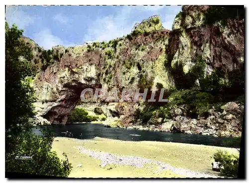 Moderne Karte Vallon Pont d'Arc Ardeche Le Pont d'Arc