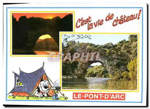 Cartes postales moderne Les Gorges de l'Ardeche
