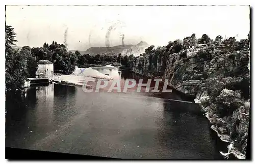 Moderne Karte En Passant Par Ruoms Ardeche Sur les bords de l'Ardeche