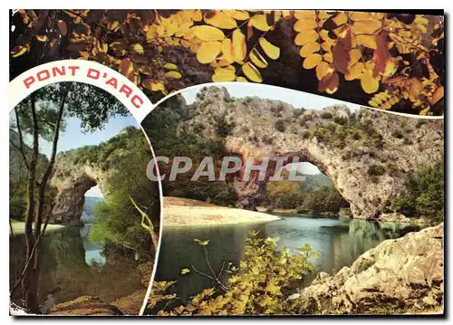 Cartes postales moderne Les Gorges de l'Ardeche Le Pont d'Arc