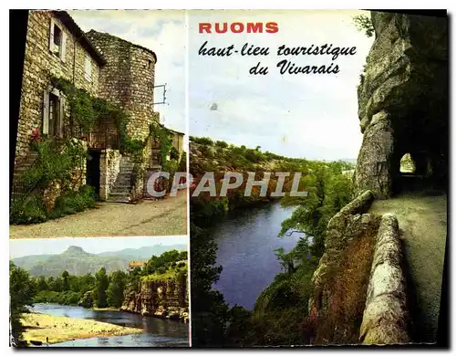 Cartes postales moderne Roums haut lieu touristique du Vivarais