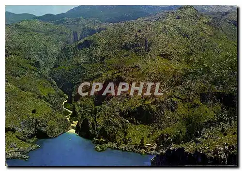 Moderne Karte Torrente de Pareis La Colobra Mallorca