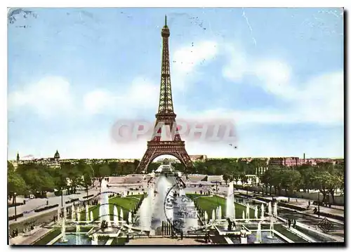 Cartes postales moderne Paris Les Fontaines du Palais de Chaillet