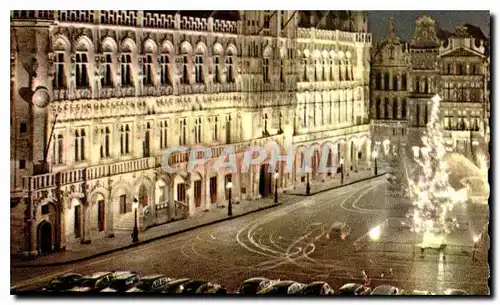 Cartes postales moderne Bruxelles Brussel Grand Place Hotel de Ville