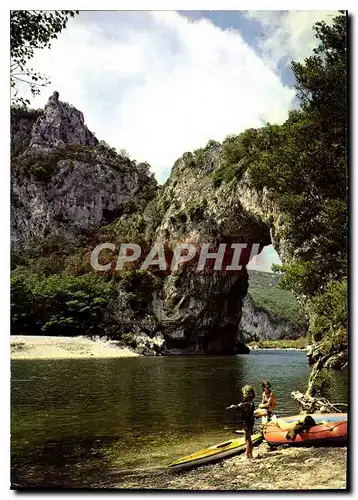 Cartes postales moderne Les Gorges de l'Ardeche Le Pont d'Arc