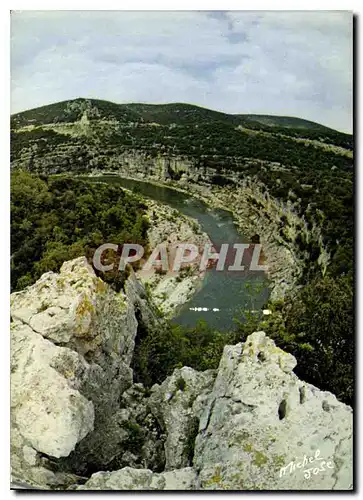 Cartes postales moderne Paysages du Vivarais Gorges de l'Ardeche