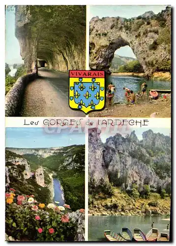 Cartes postales moderne Les Gorges de l'Ardeche