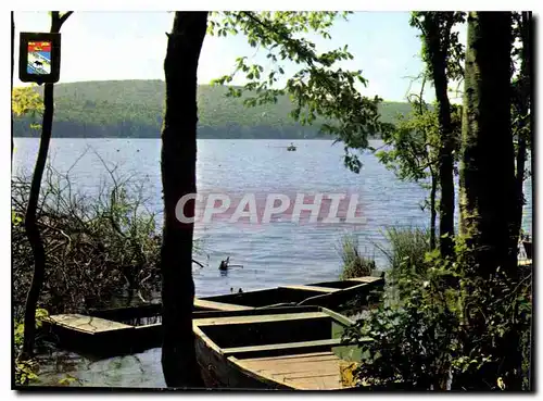 Moderne Karte Lac des Vieilles Forges Ardennes Plage