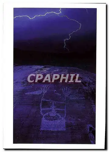 Cartes postales moderne Montagne Orages