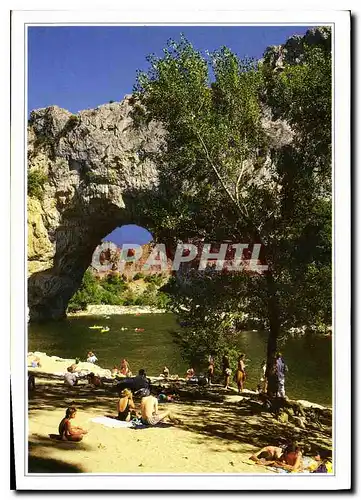 Cartes postales moderne Paysages du Vivarais Vallon Pont d'Arc Le Pont d'Arc