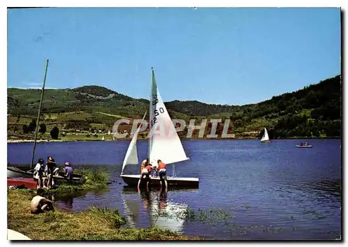 Moderne Karte Lac de Saint Martial Ardeche