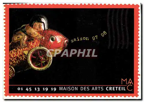 Cartes postales moderne Maison des Arts Creteil Poisson