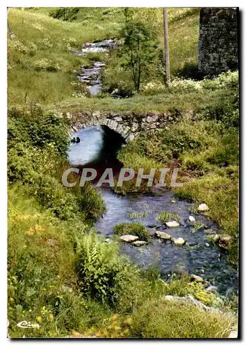 Cartes postales moderne L'Ardeche Touristique Un petit pont pour une petite riviere