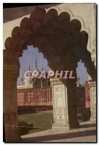 Moderne Karte Diwan i Khas Red Fort