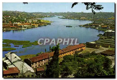 Cartes postales moderne Istanbul ve Guzellikleri Pierre Loti den Halic e bir bakis